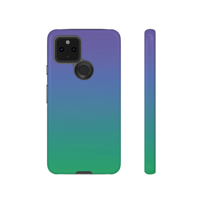 Purple to Green | Tough Phone Case