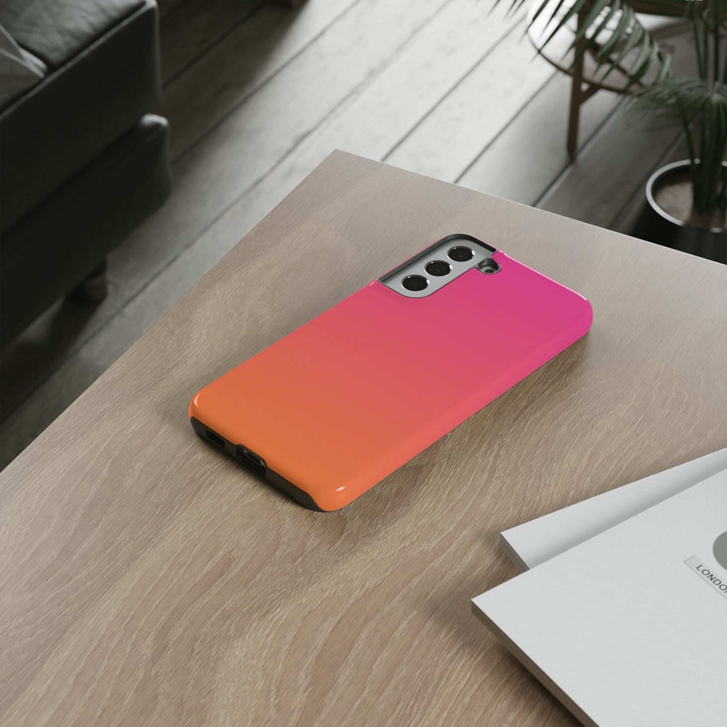 Pink to Orange | Tough Phone Case