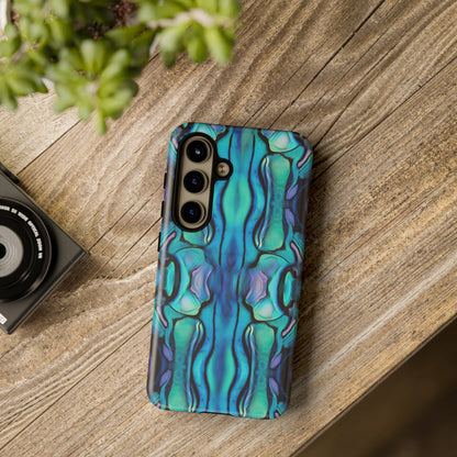 Abalone Blues Tough Phone Case