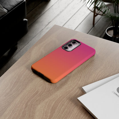 Pink to Orange | Tough Phone Case