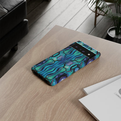 Abalone Blues Tough Phone Case