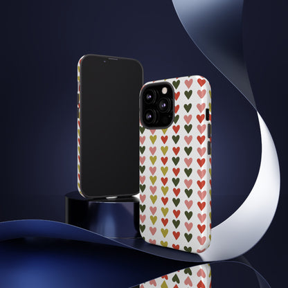 All You Need is ❤️ on White | Tough Phone Case