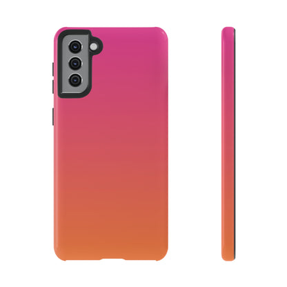 Pink to Orange | Tough Phone Case