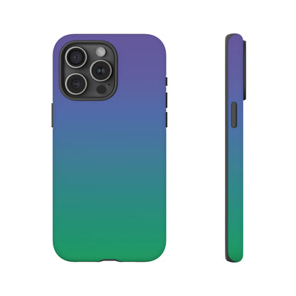 Purple to Green | Tough Phone Case