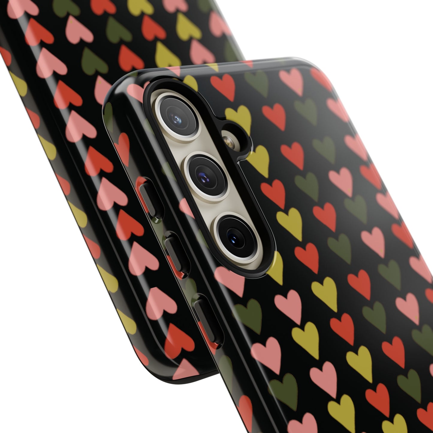 All You Need is ❤️ on Black | Tough Phone Case