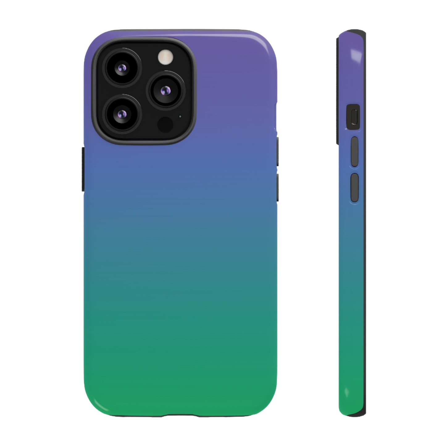 Purple to Green | Tough Phone Case