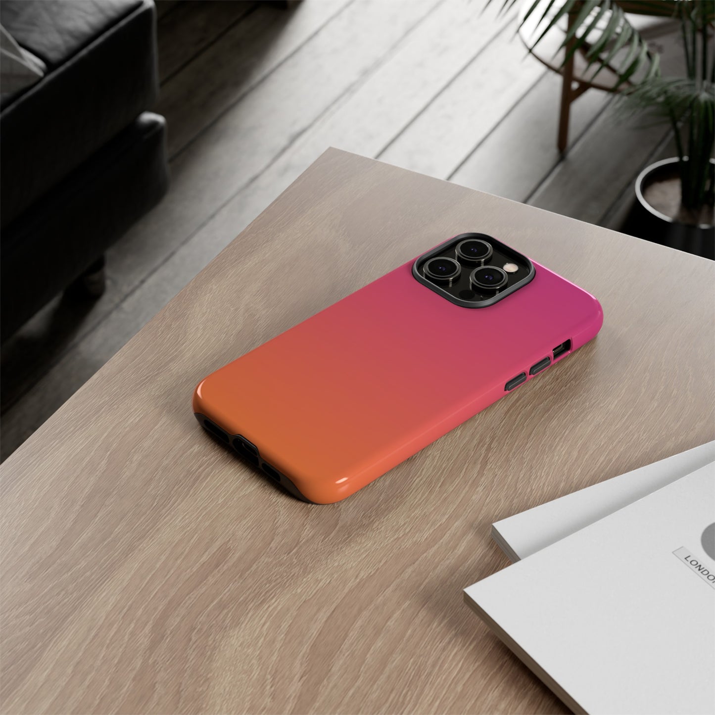 Pink to Orange | Tough Phone Case