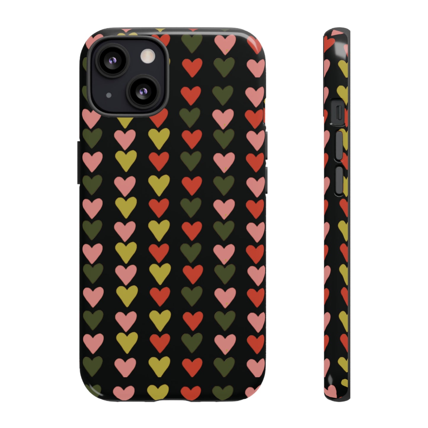 All You Need is ❤️ on Black | Tough Phone Case