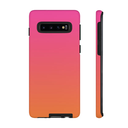 Pink to Orange | Tough Phone Case