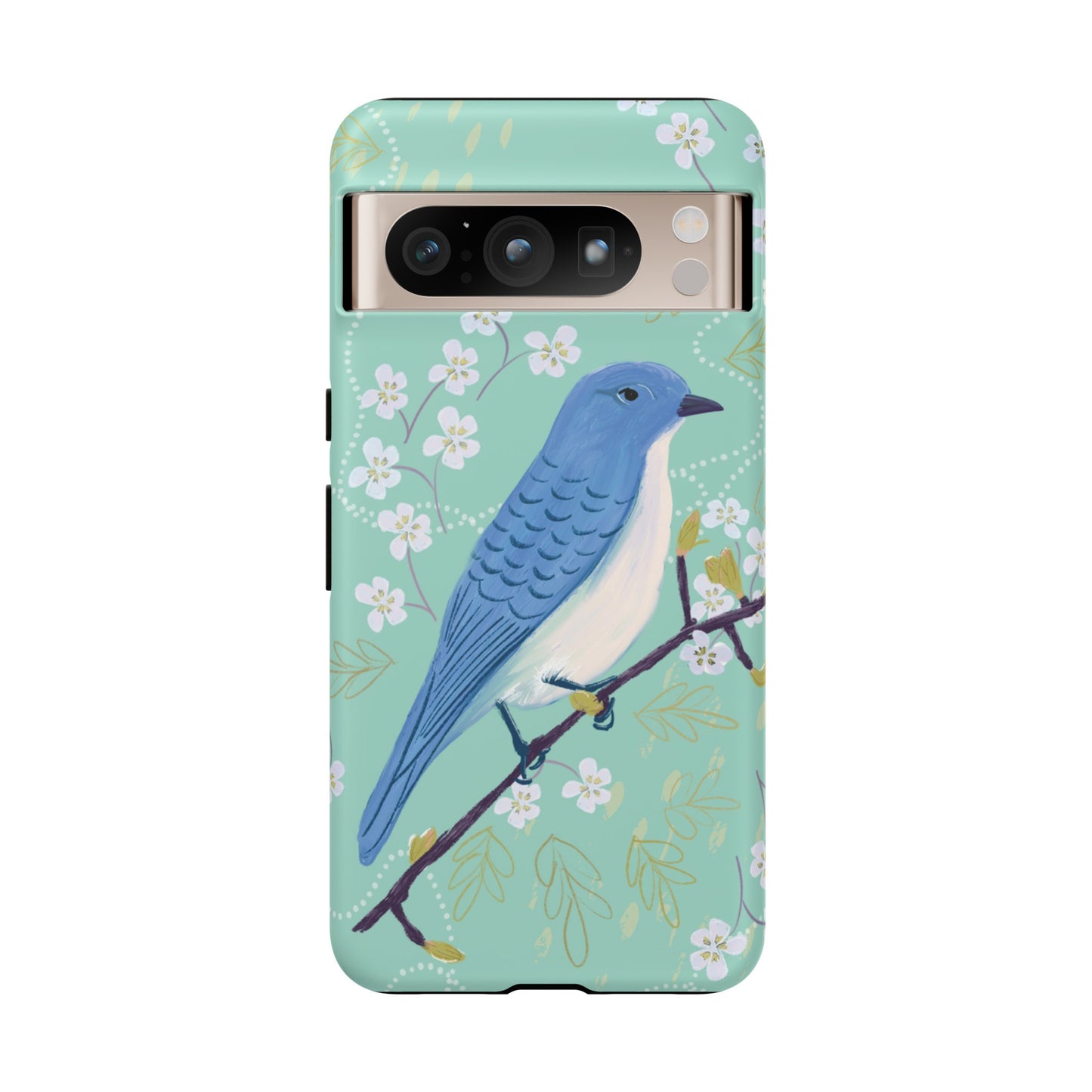 Bird of Blue | Tough Phone Case