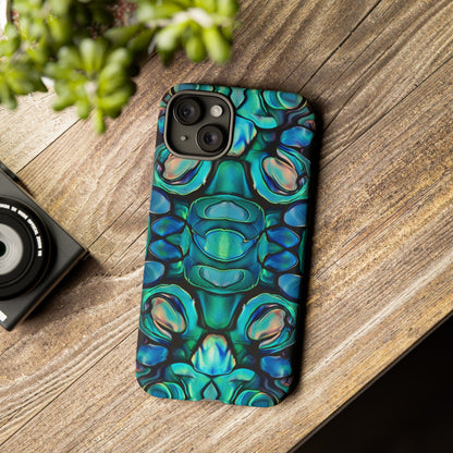 Abalone Greens Tough Phone Case