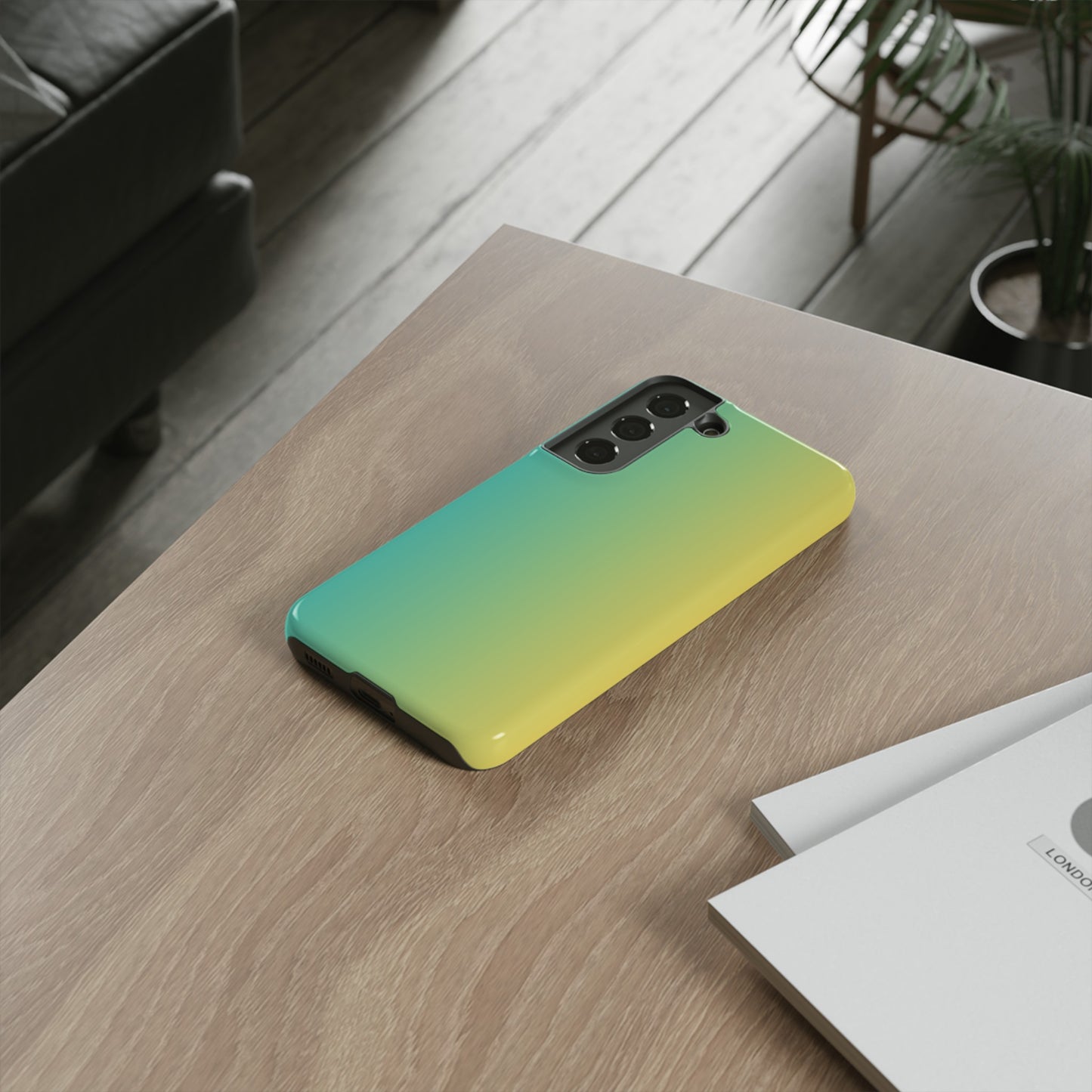 Green to Yellow | Tough Phone Case