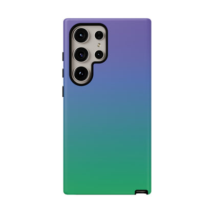 Purple to Green | Tough Phone Case