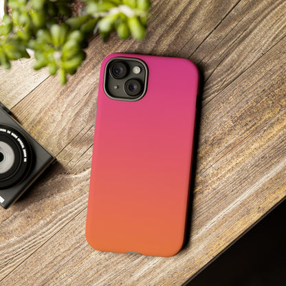 Pink to Orange | Tough Phone Case