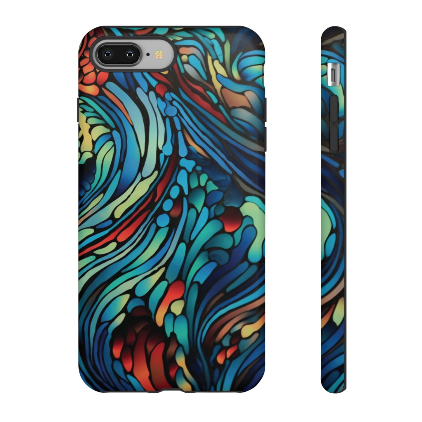 Abstract Blues Tough Phone Case