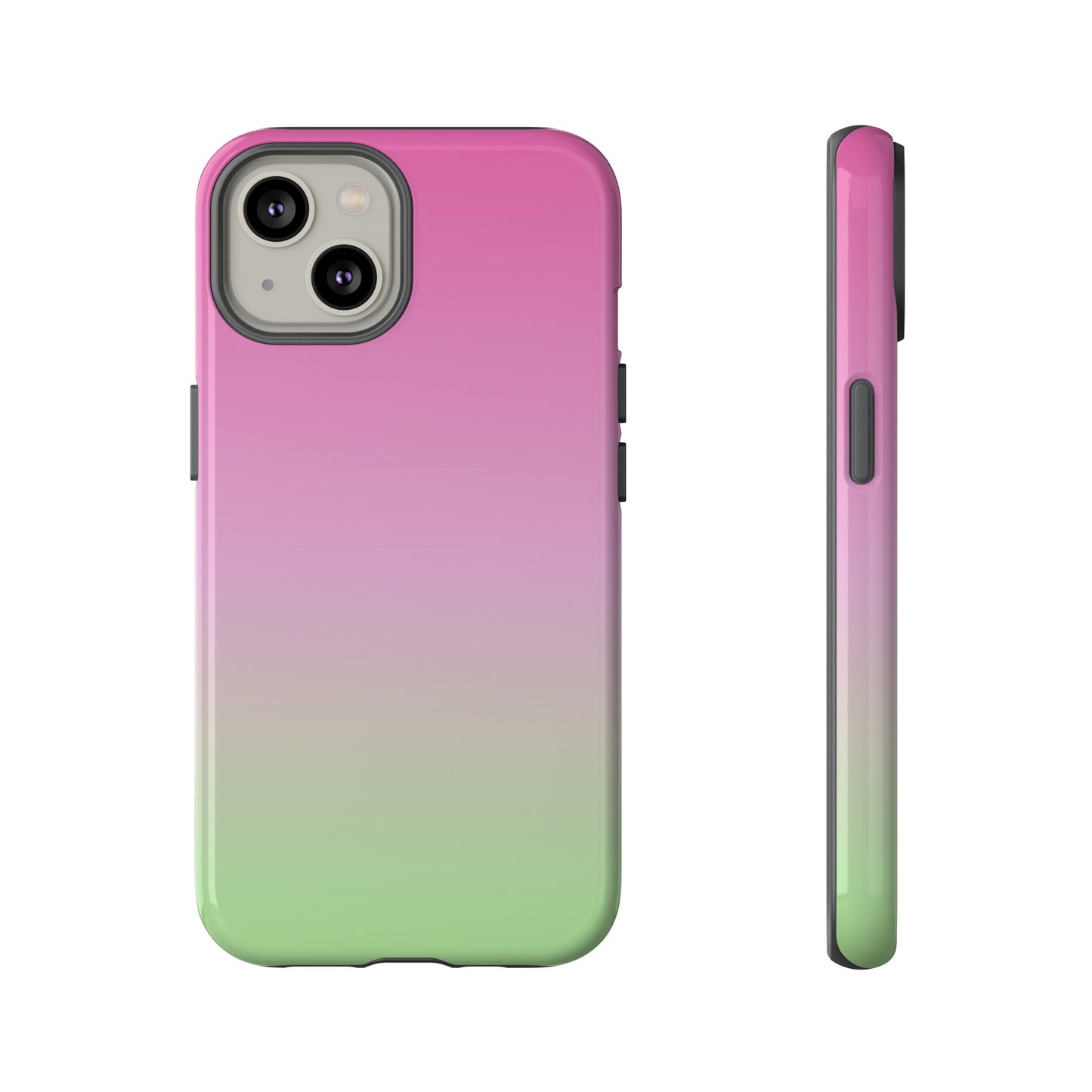 Pink to Green | Tough Phone Case