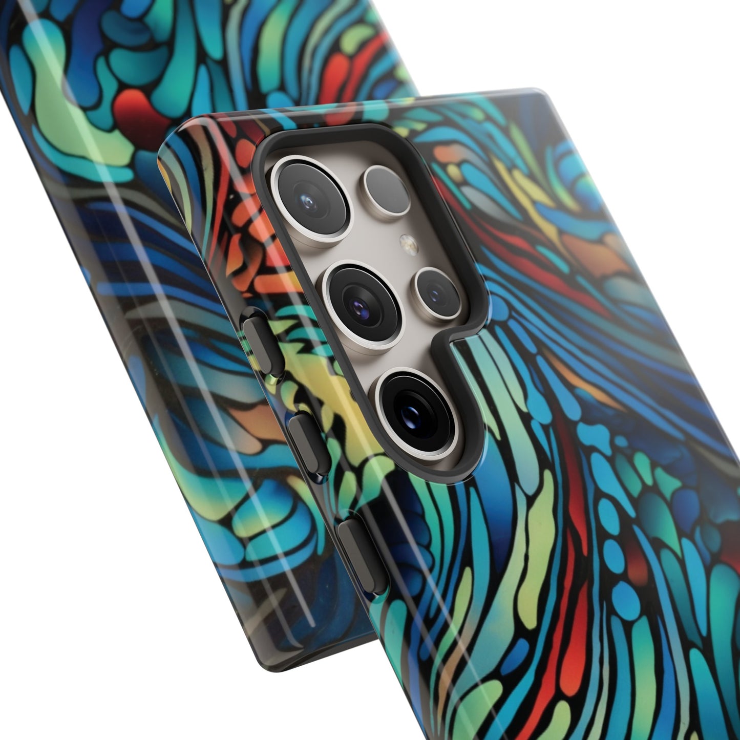 Abstract Blues Tough Phone Case