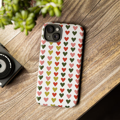 All You Need is ❤️ on White | Tough Phone Case