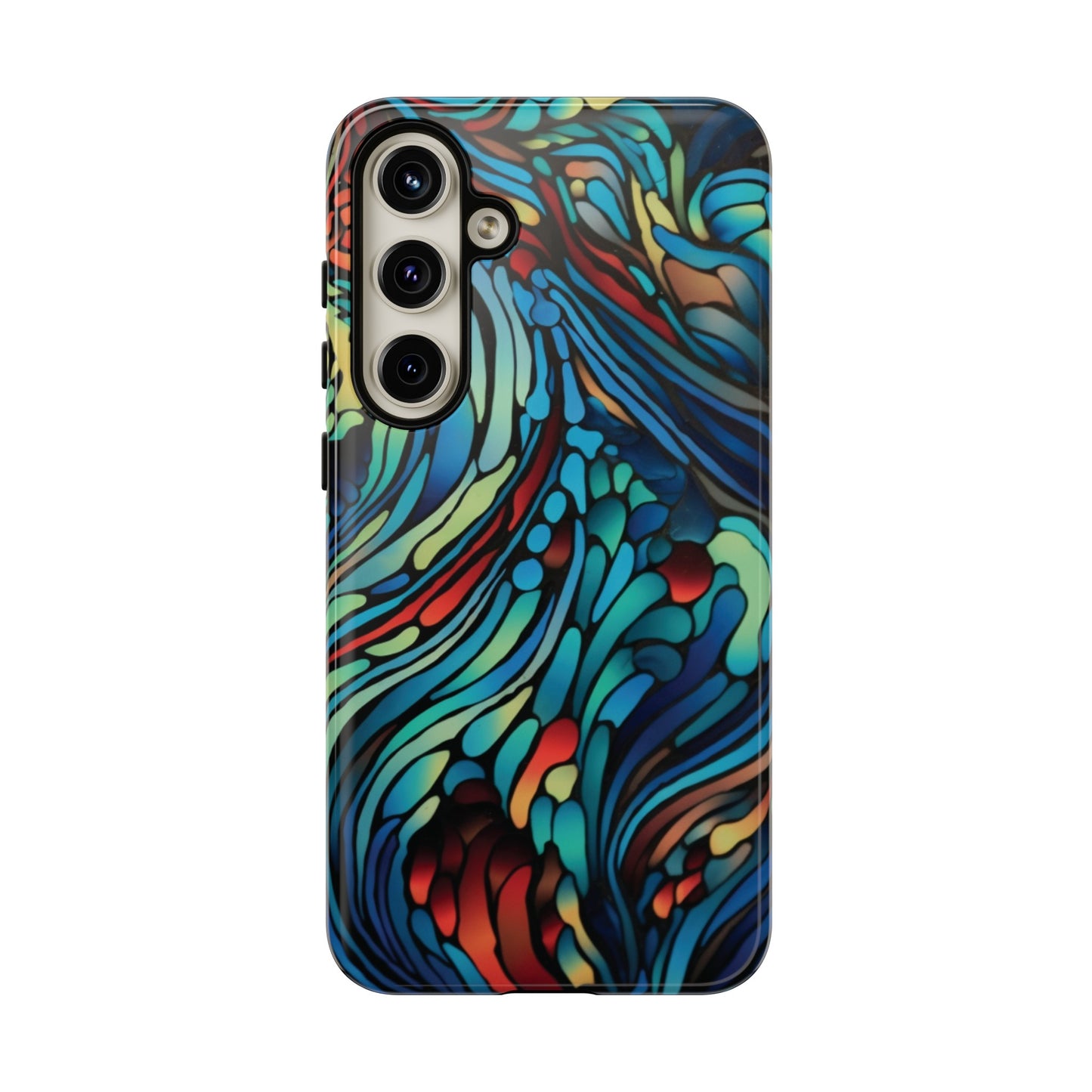 Abstract Blues Tough Phone Case