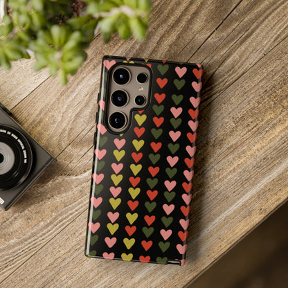 All You Need is ❤️ on Black | Tough Phone Case