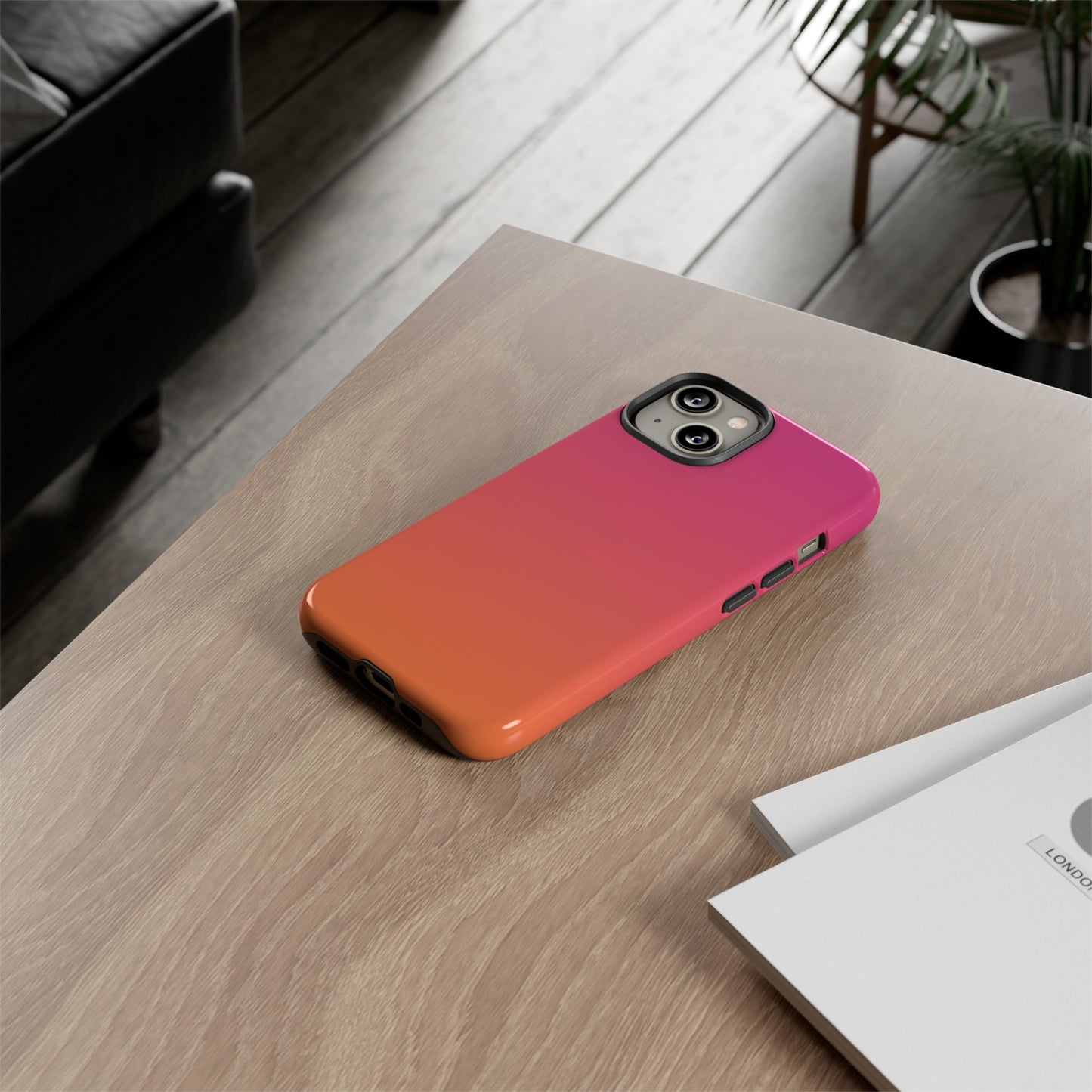 Pink to Orange | Tough Phone Case