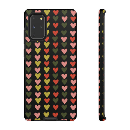 All You Need is ❤️ on Black | Tough Phone Case