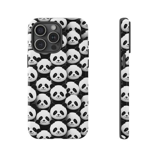 Panda Print Tough Phone Case