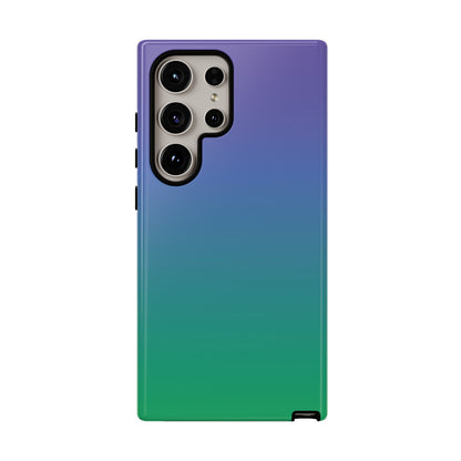 Purple to Green | Tough Phone Case