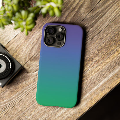 Purple to Green | Tough Phone Case