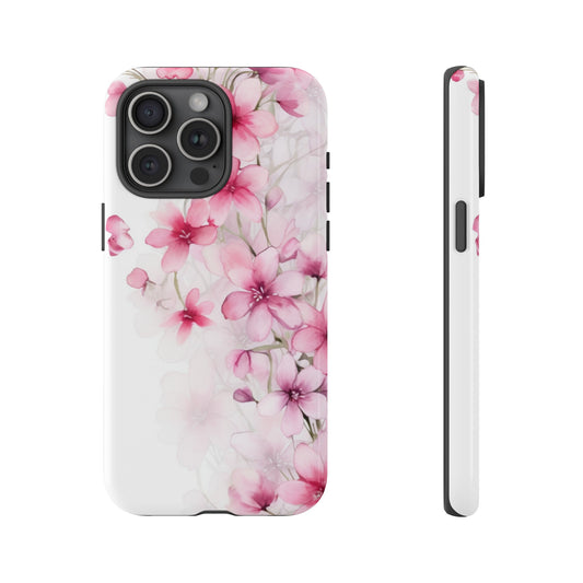 Pink Blooms Tough Phone Case