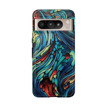 Abstract Blues Tough Phone Case