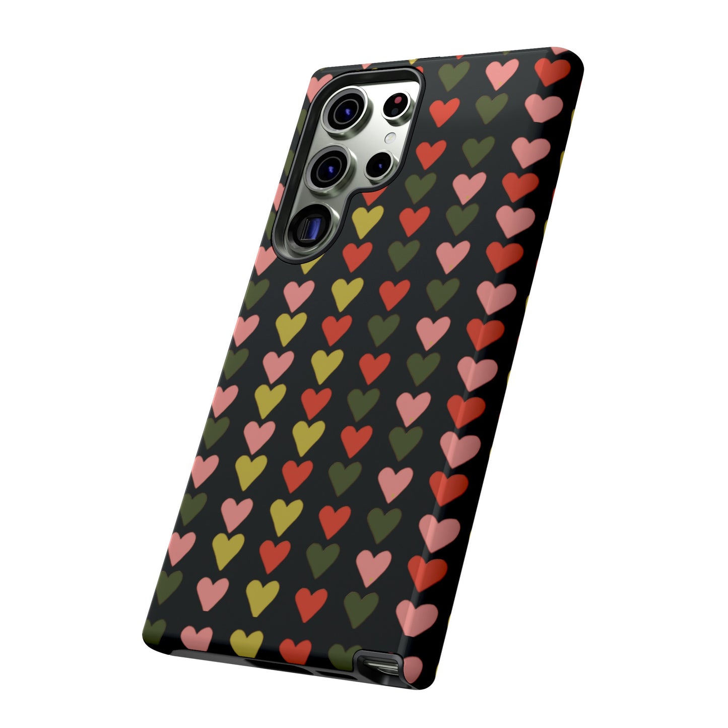 All You Need is ❤️ on Black | Tough Phone Case