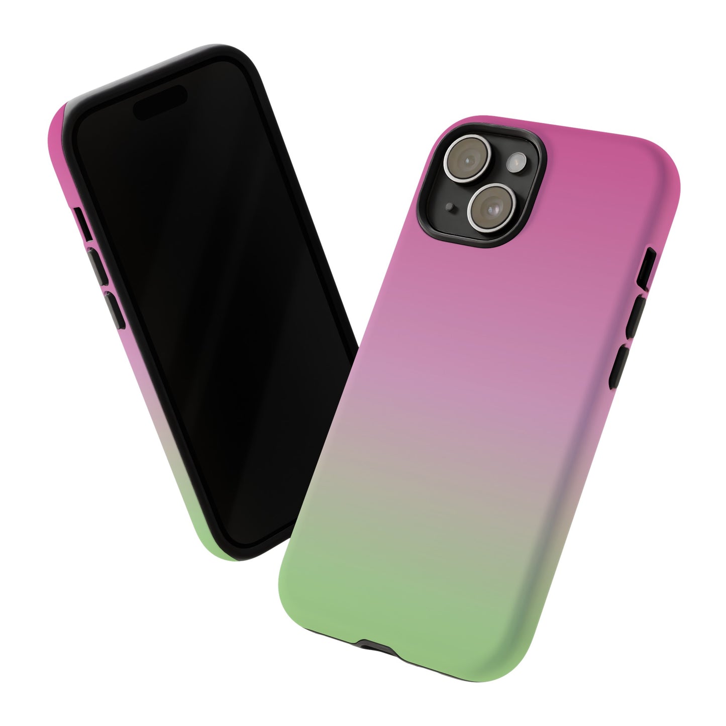 Pink to Green | Tough Phone Case