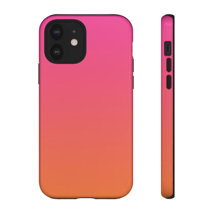 Pink to Orange | Tough Phone Case