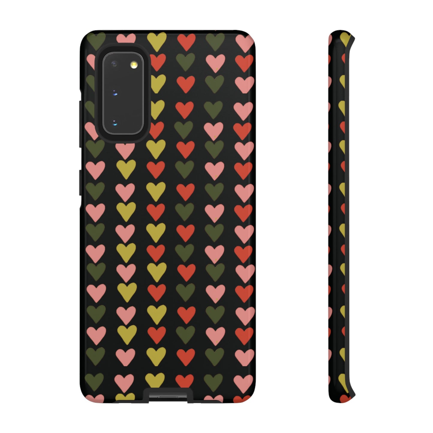 All You Need is ❤️ on Black | Tough Phone Case