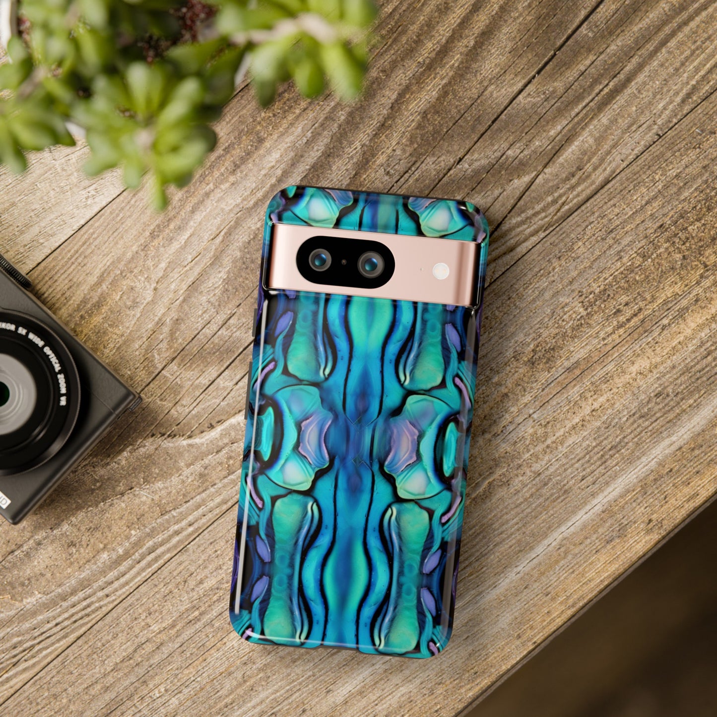 Abalone Blues Tough Phone Case