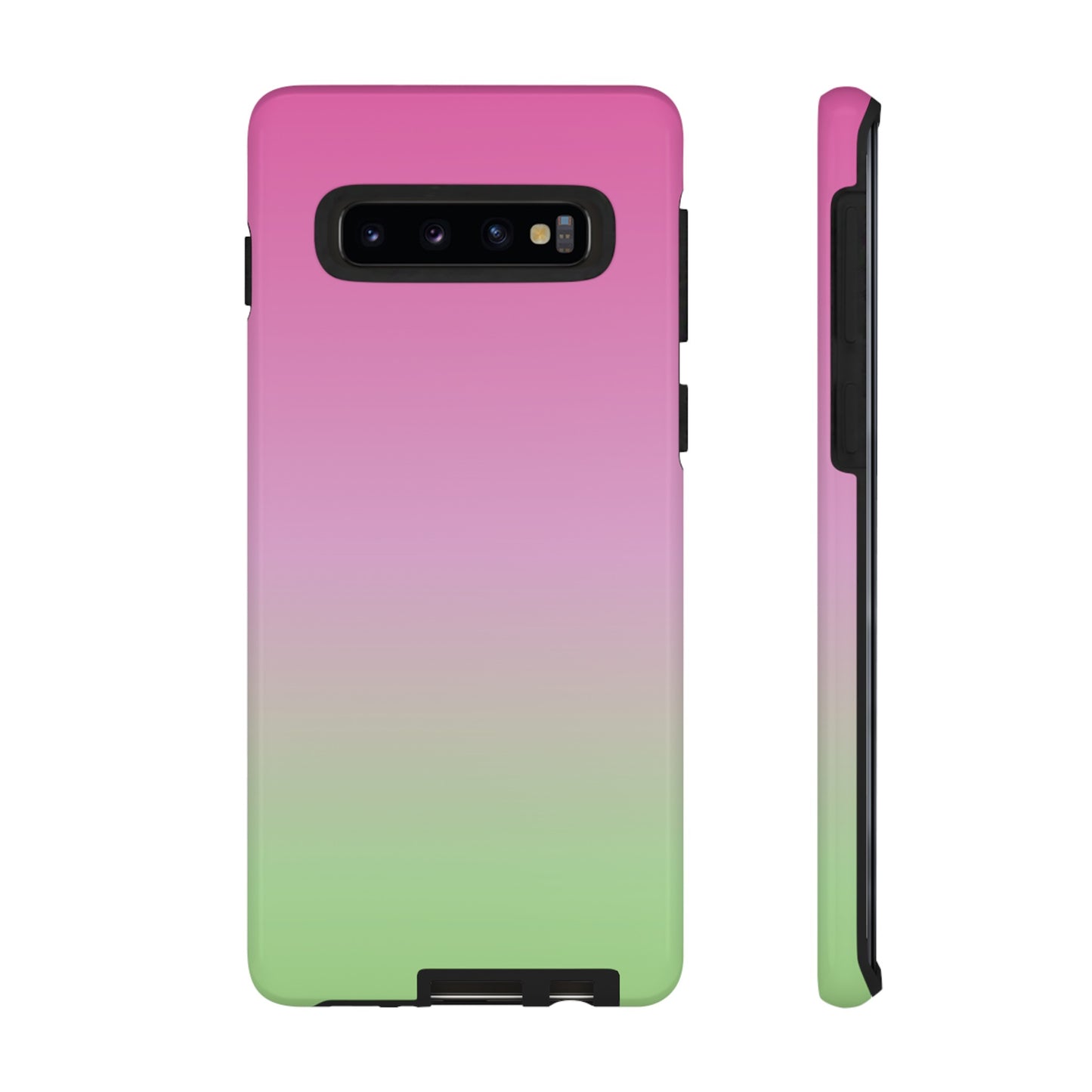 Pink to Green | Tough Phone Case