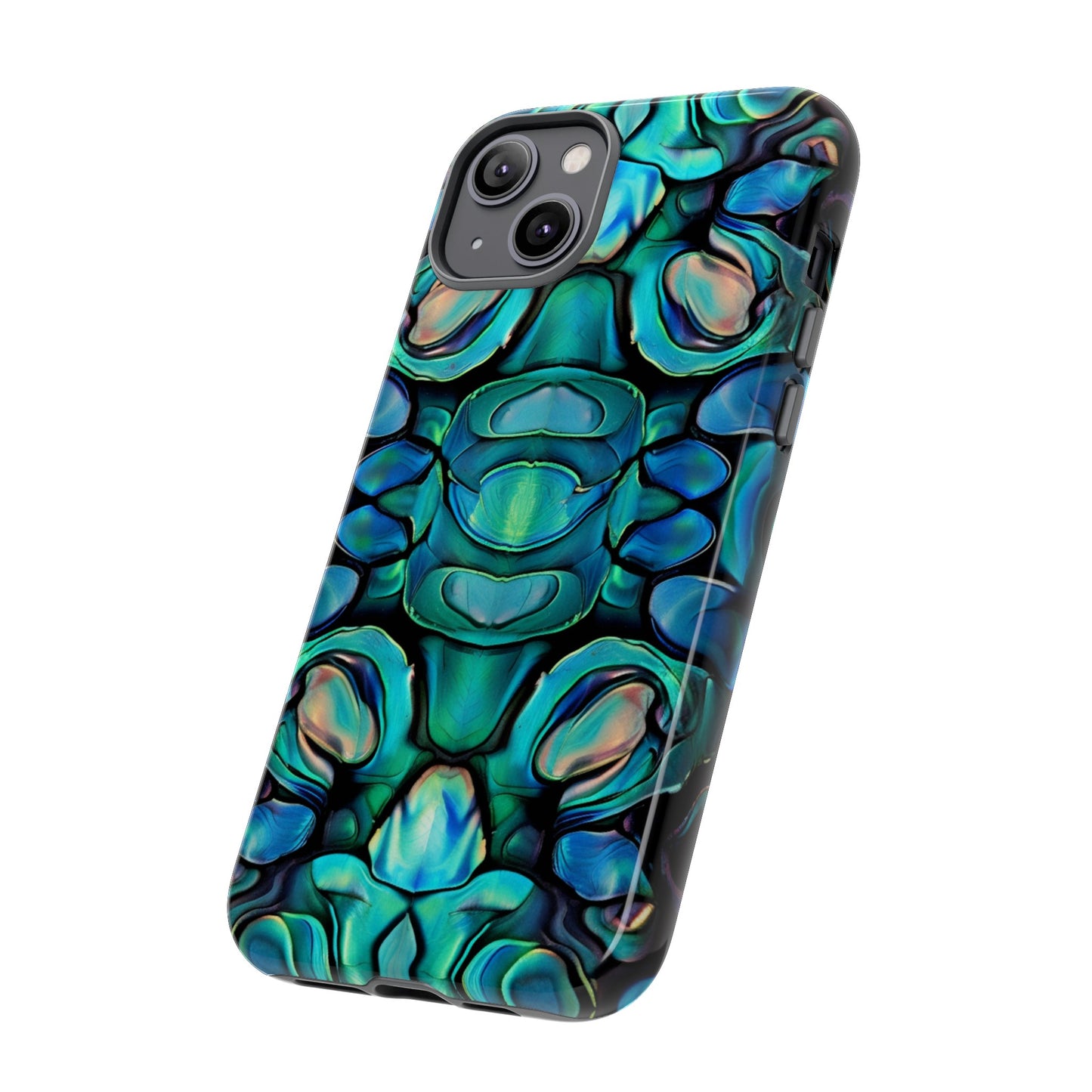 Abalone Greens Tough Phone Case