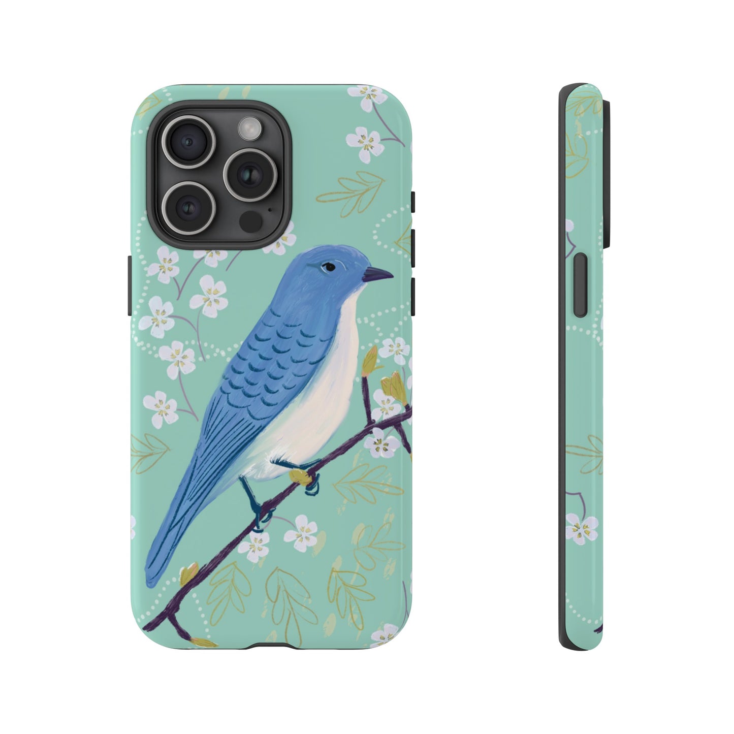 Bird of Blue | Tough Phone Case