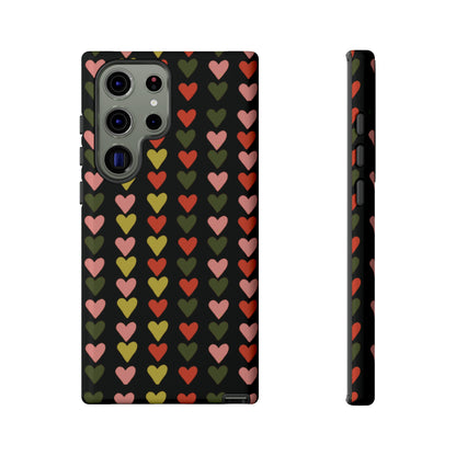 All You Need is ❤️ on Black | Tough Phone Case