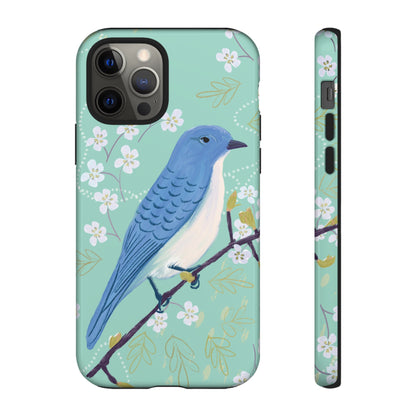 Bird of Blue | Tough Phone Case