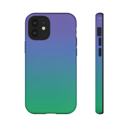 Purple to Green | Tough Phone Case