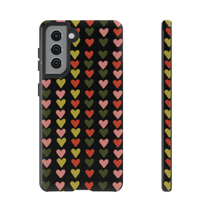 All You Need is ❤️ on Black | Tough Phone Case