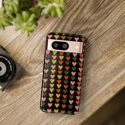 All You Need is ❤️ on Black | Tough Phone Case