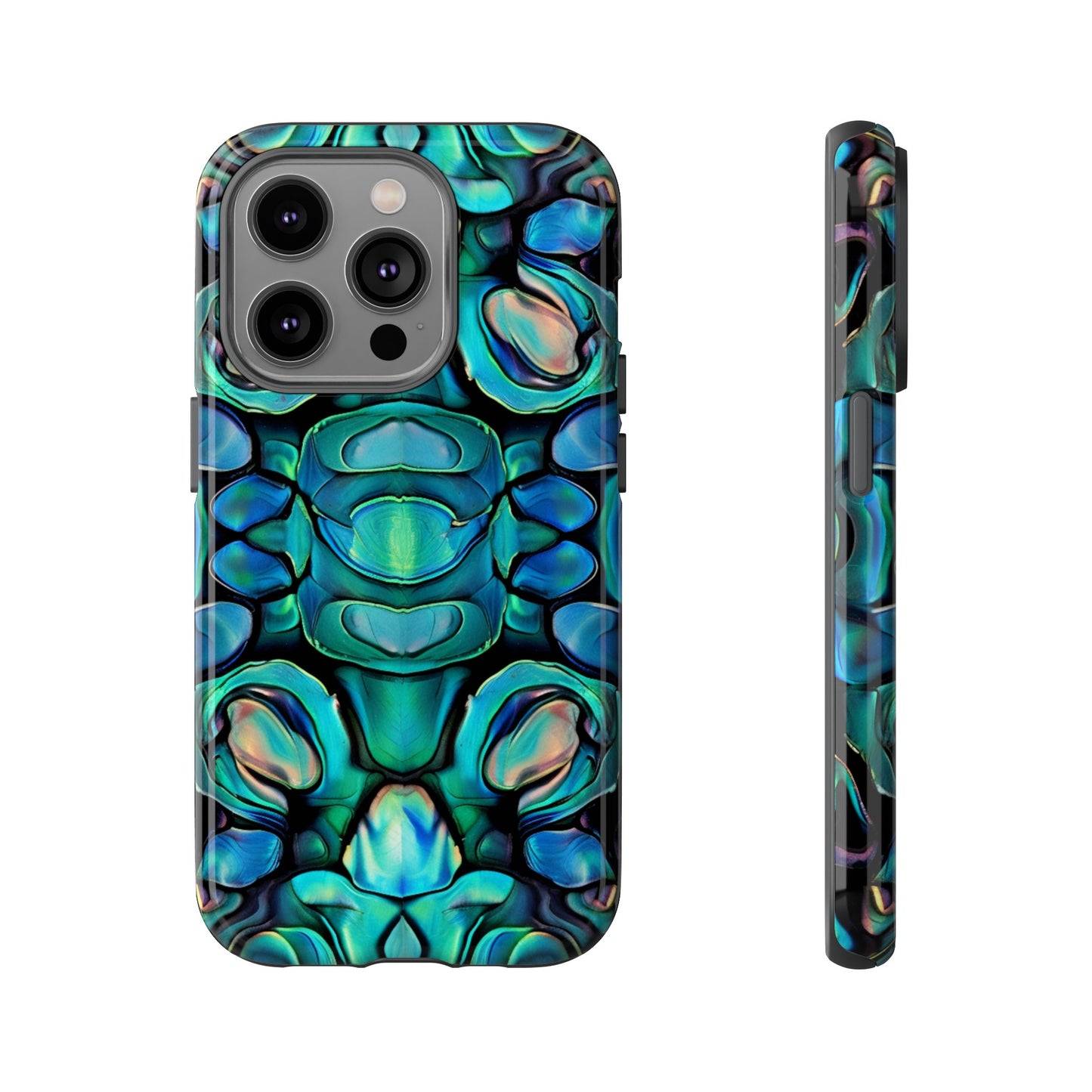 Abalone Greens Tough Phone Case