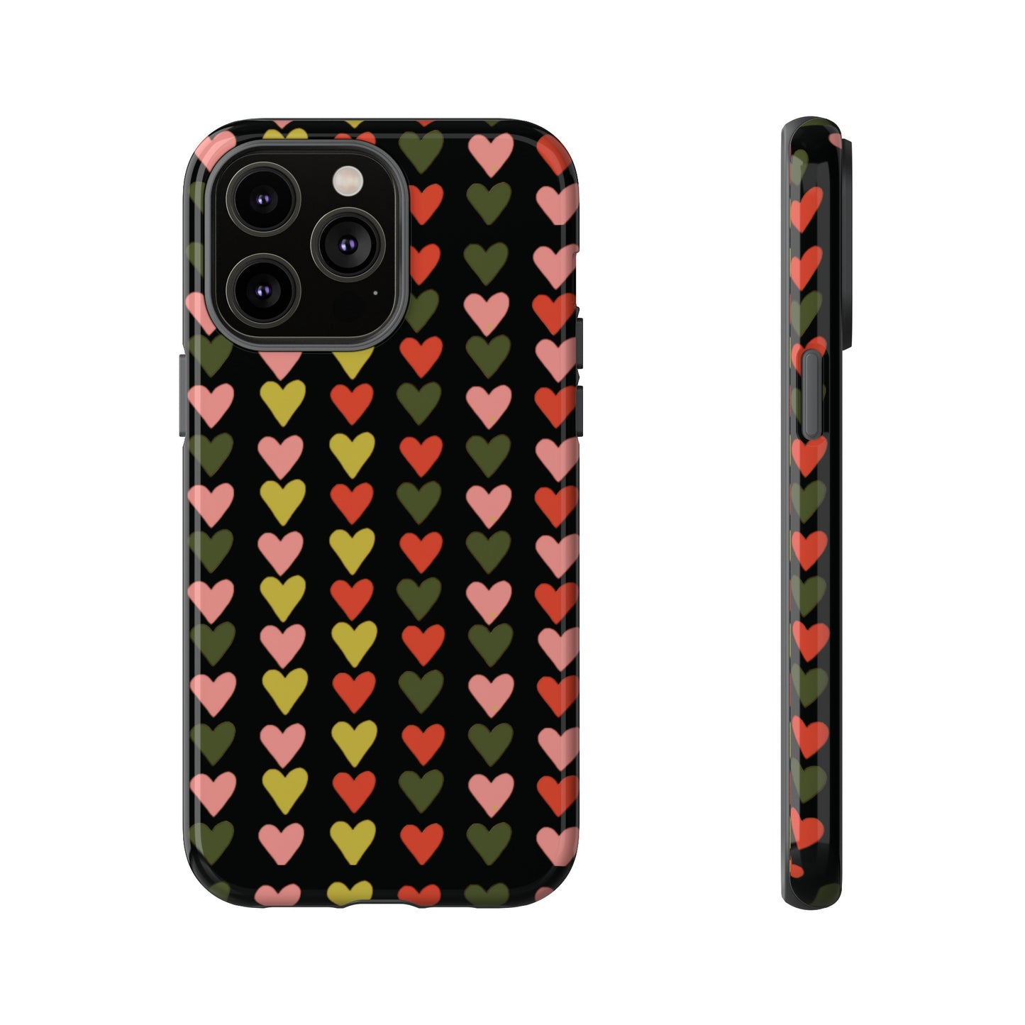 All You Need is ❤️ on Black | Tough Phone Case