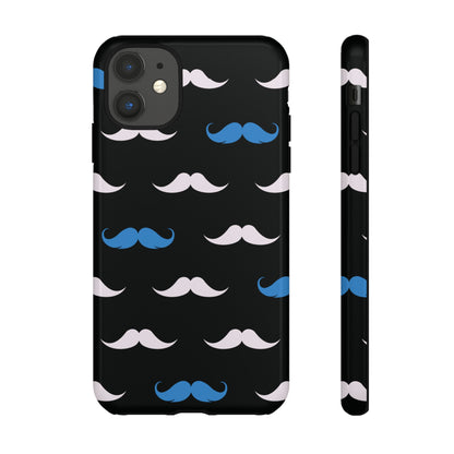 'Stache Pattern Tough Phone Case