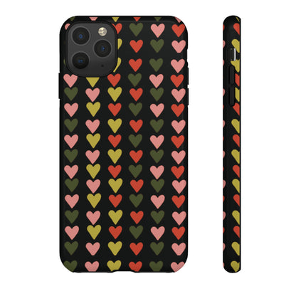 All You Need is ❤️ on Black | Tough Phone Case