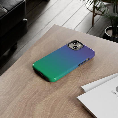 Purple to Green | Tough Phone Case