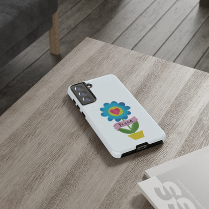 Peace Flower | Tough Phone Case